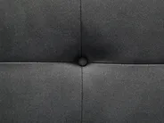 Sofa Bed 2 Seater FLORLI Fabric Black_704104