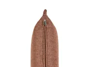 Single Sofa Bed DELLEN Fabric Brown_1031434