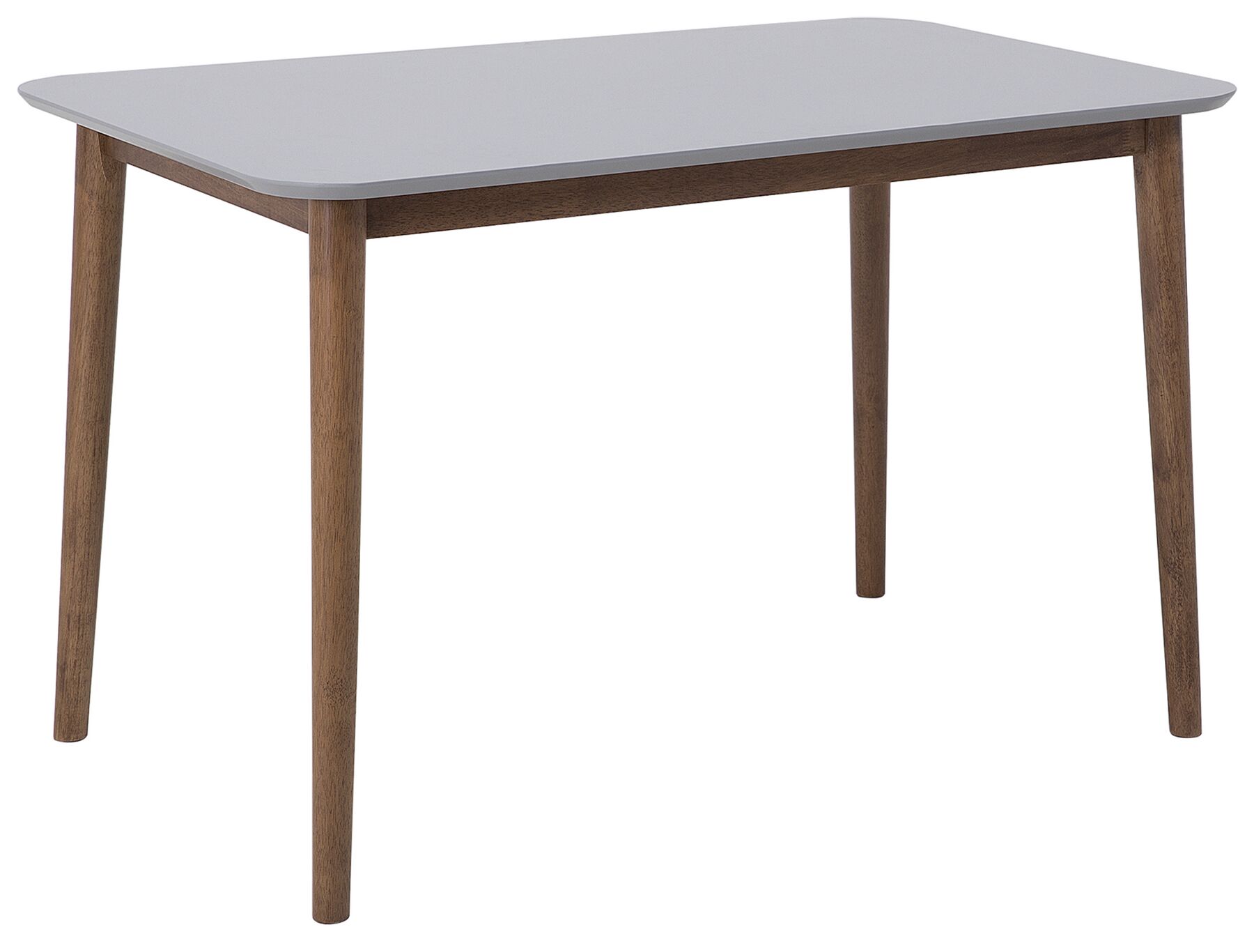 Dřevěný jídelní stůl šedý 118 x 77 cm MODESTO_696606