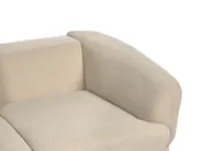 Living Room Set 3 Seater KJAER Boucle Light Beige_1006781