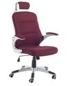 Chaise de bureau design bordeaux PREMIER_339890