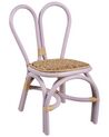 Rattan Kids Chair Violet DESIMI_931920