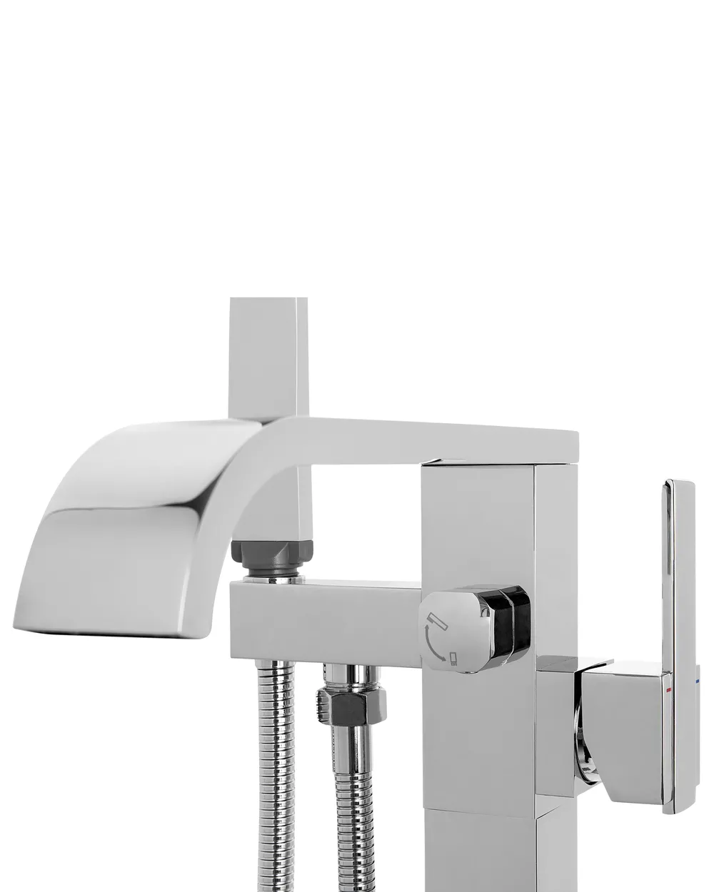 Rubinetteria per vasca da bagno freestanding NIAGARA Argento_235300