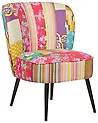 Armchair VOSS Fabric Multicolour