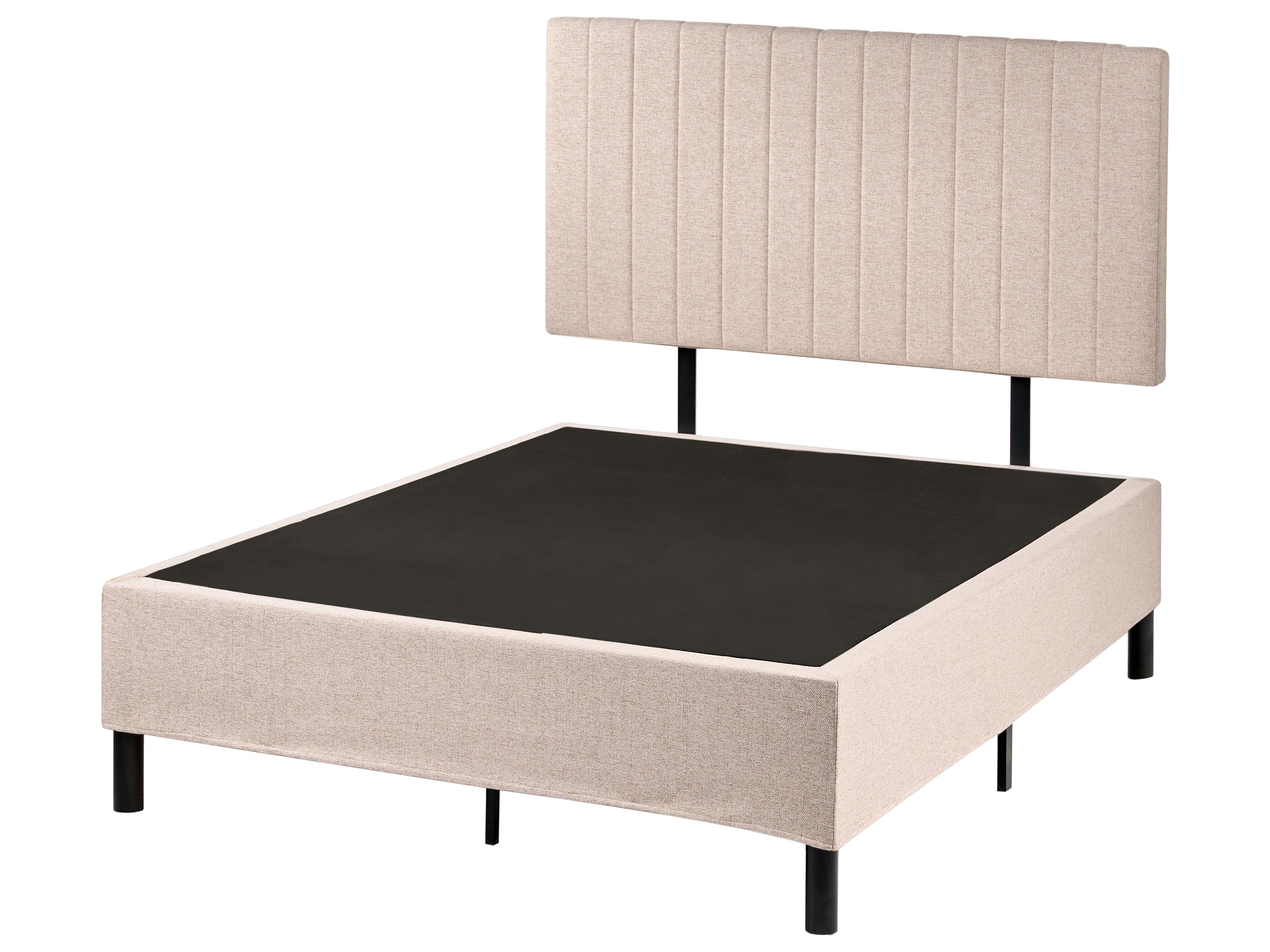 Cama continental Tecido COUNTESS 120 x 200 cm Creme_1054242