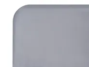 Bed Velvet FLAYAT 120 x 200 cm (EU Small Double) Grey_1024351