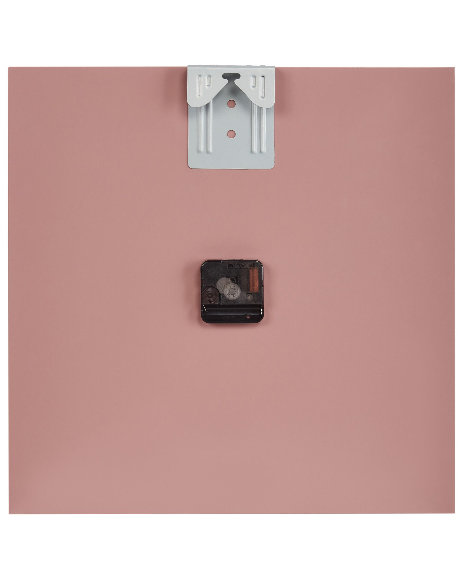 Wandklok TOMAR 40 Cm Metaal Roze Beliani nl Wandklok TOMAR 40 Cm Metaal Roze Beliani nl