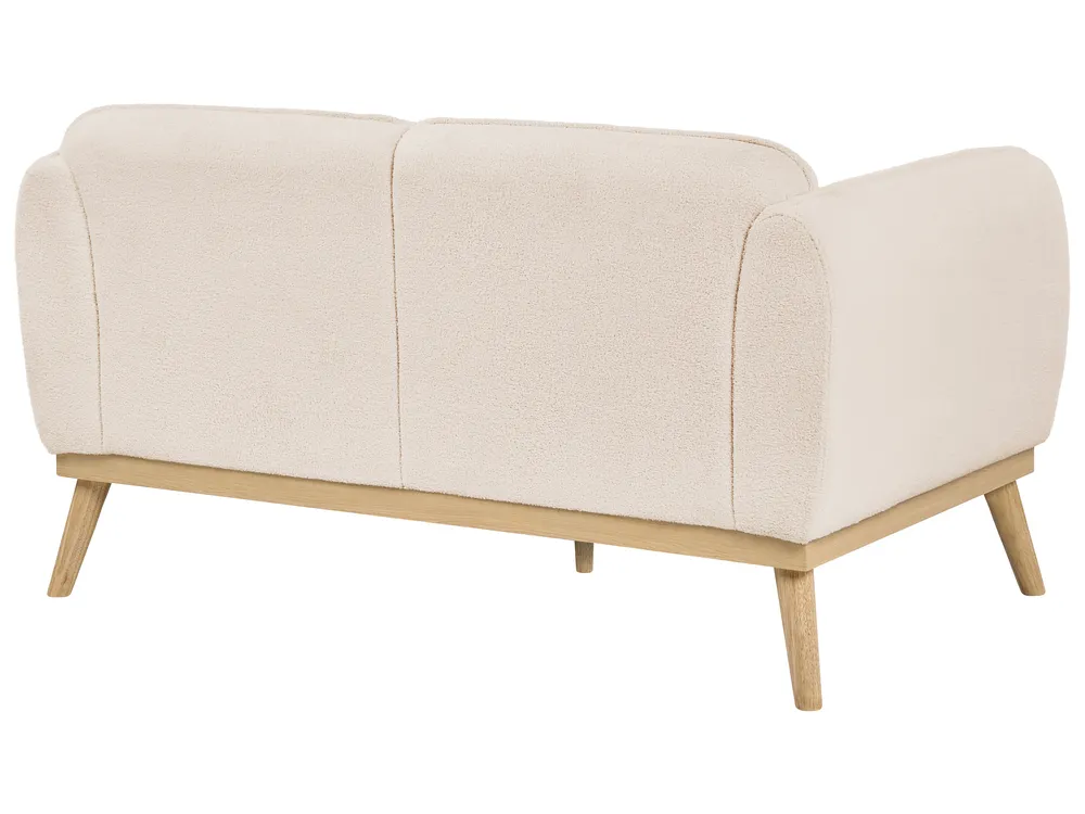 Divano 2 posti LJUNG Bouclé Beige chiaro_1076451