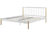 Bed Metal MAURS 180 x 200 cm (EU Super King) White_794549