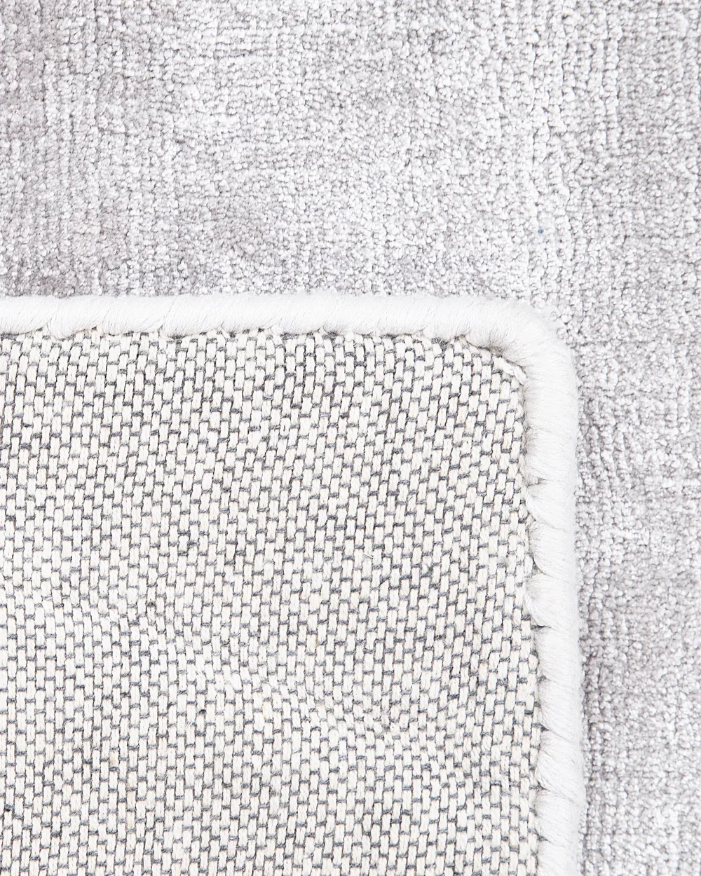 Rug GESI II Light Grey 160 x 230 cm Viscose_762312