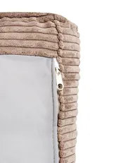 Poltrona VIND Velluto a coste Beige_965606