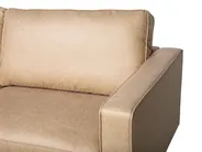 Divano 3 posti SAVALEN Pelle sintetica Beige_723710