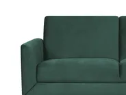 Sofa 3 Seater FENES Velvet Dark Green_730356