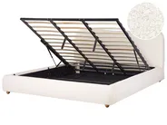 Ottoman Bed BLAGNAC Boucle Off-White 180 x 200 cm (EU Super King)_902692