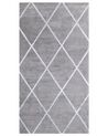 Viscose Area Rug 80 x 150 cm Light Grey ATIKE_811245