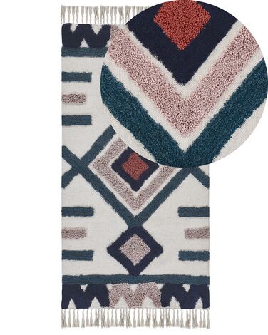 Bavlnený koberec 80 x 150 cm viacfarebný KOZLU