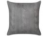 Conjunto 2 almofadas decorativas em algodão cinzento 45 x 45 cm CONSTYLIS_914025