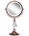 Espejo de maquillaje LED MAURY Rosa dorado