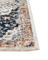 Teppich mehrfarbig 160 x 230 cm orientalisches Muster Kurzflor HERMON_854282