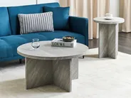 Coffee Table STANTON Grey Concrete Effect_912815