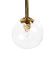 Ceiling Lamp MARICAO Glass Brass_959574