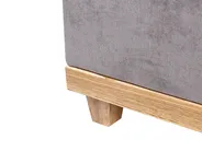 Divan Bed with Storage DYNASTY Fabric Taupe 180 x 200 cm (EU Super King)_953973