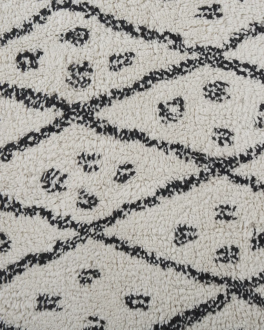 Dywan AGADIR Złamana biel 140 x 200 cm Bawełna_831343
