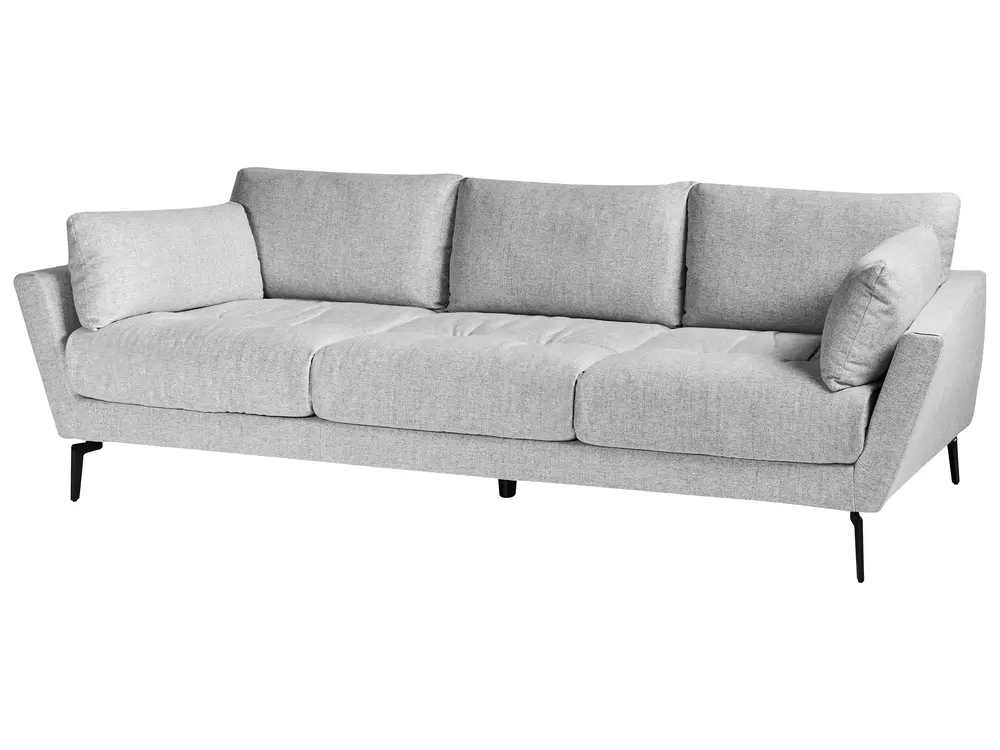 Sofa 4 Seater NENOLA Fabric Grey_948966