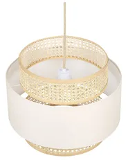 Pendant Lamp YUMURI Rattan Light Beige_837021