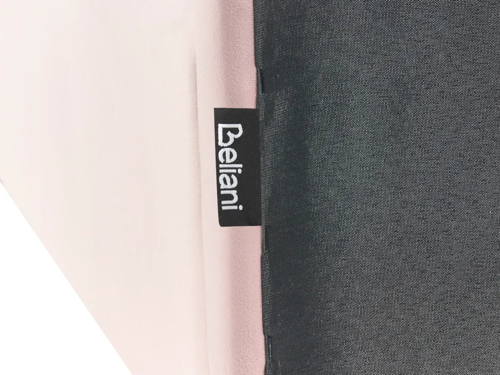 Kids Bed Rabbit Velvet LALLIAS 90 x 200 cm (EU Single) Pink_984291