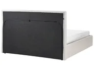 Ottoman Bed LORIENT Boucle Off-White 160 x 200 cm (EU King Size)_1040177