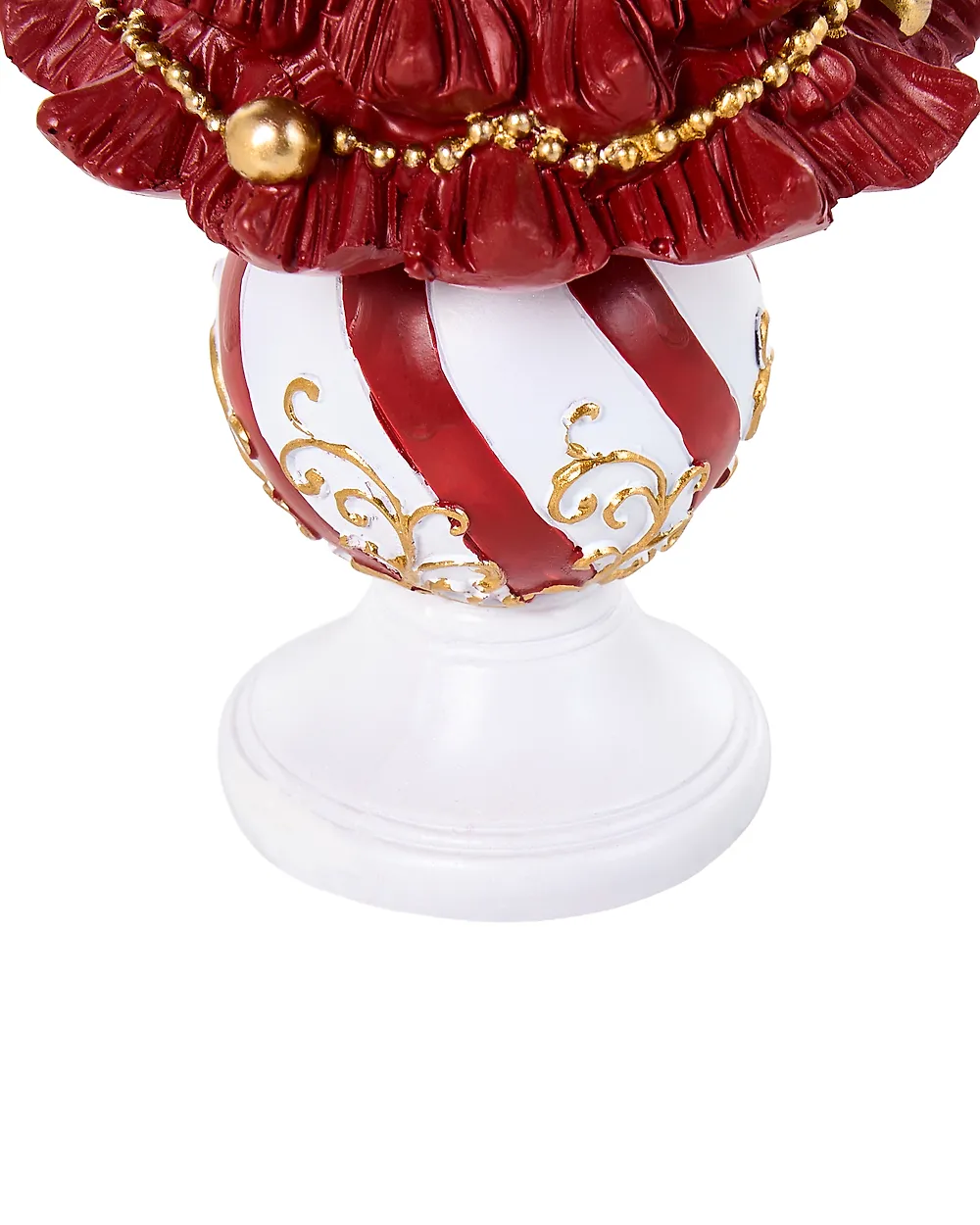 HITIS 32/32/40 cm Albero di Natale Rosso/Bianco_1175568
