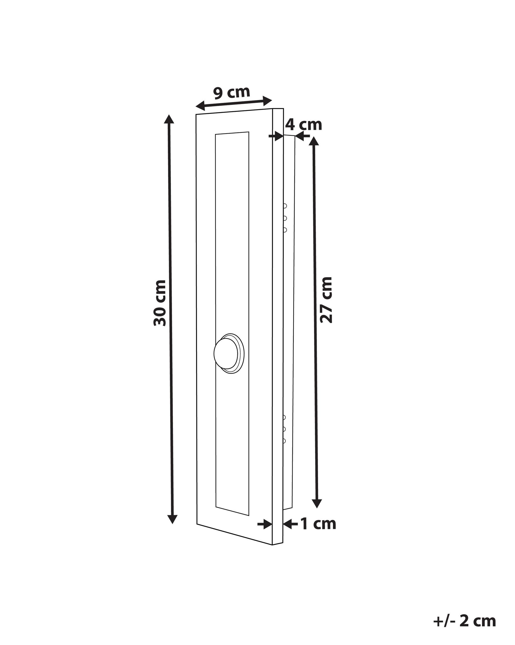 LED Aussenwandleuchte ROSALIE Gold_866541