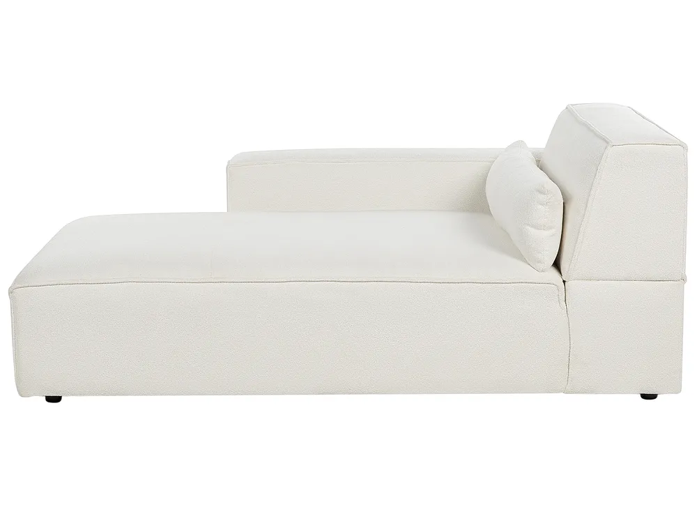 Right-Hand Chaise Longue HELLNAR Boucle Off-White_911250