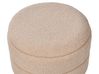 Storage Stool Boucle Beige OKATON_937615