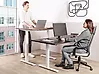 Electric Adjustable Standing Desk DESTINES 120 cm x 72 cm Black/ White