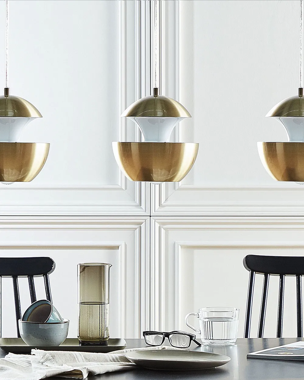 Lampe suspension BOJANA Métal Laiton_772783