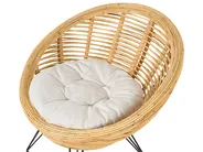 Set da giardino con tavolo 4 posti MARATEA/CESENATICO Rattan Naturale_878800