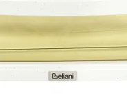 Set da pranzo da giardino 4 posti ANCONA con cuscini Metallo Bianco sporco_1004973