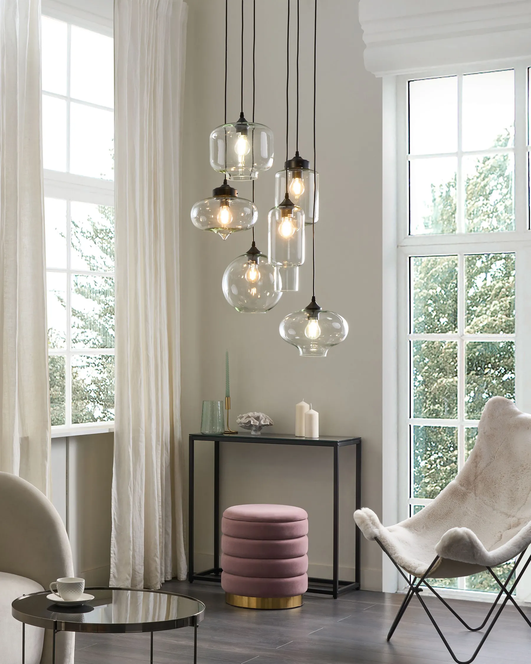 Pendant Lamp BEMBOKA Glass Transparent_868815