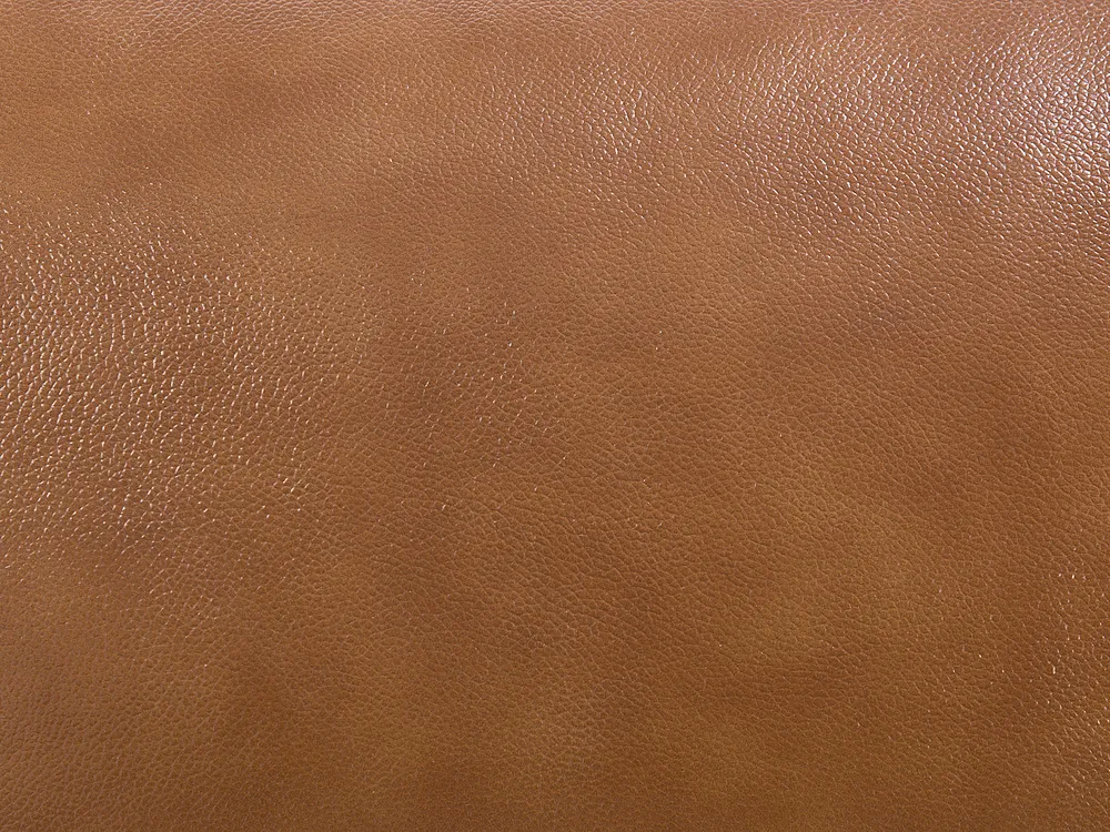 Sofa 3 Seater HORTEN Leather Golden Brown_720702