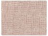 Faux Fur Bedspread 150 x 200 cm Pink SALKA_917374