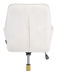 Desk Chair CELARA Velvet White_1084781