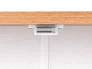 Szafka wisząca łazienkowa z lustrem ALAMOS 65 cm 60 cm Biały_959220