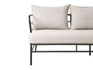 Garden Sofa Set 5 Seater PONZONE Metal Light Beige_1001169