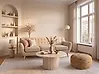 Sofa dla 3 osób MOTALA Beżowy