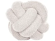 Set of 2 Decorative Cushions MALNI 19 x 19 cm Boucle Off-White Solid_854883