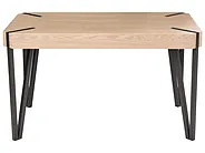 Stół do jadalni CAMBELL Beżowoszary 130 cm 80 cm_1150469