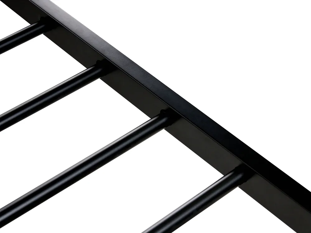Bed PE Rattan AVANTON 180 x 200 cm (EU Super King) Black_976663