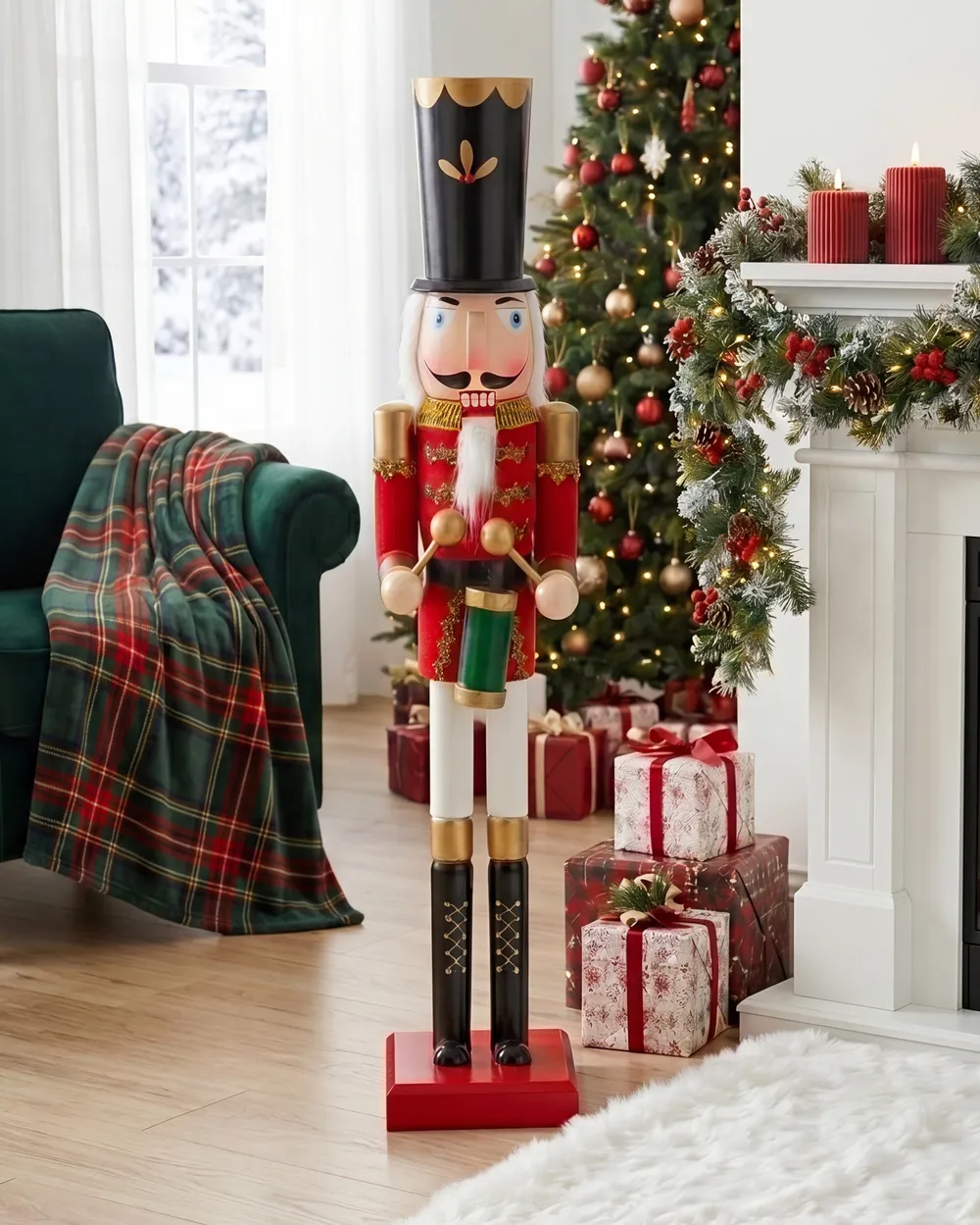 Figurine SVARTAN 90 cm Nutcracker Red_1133178